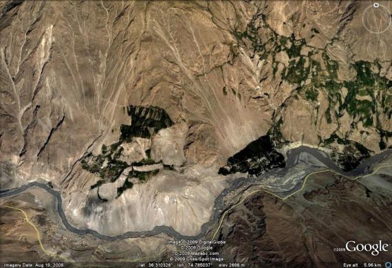 attabad Attabad Hunza, before the landsliding