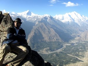 Ecstasy on the top of Hunza&nbsp;Valley