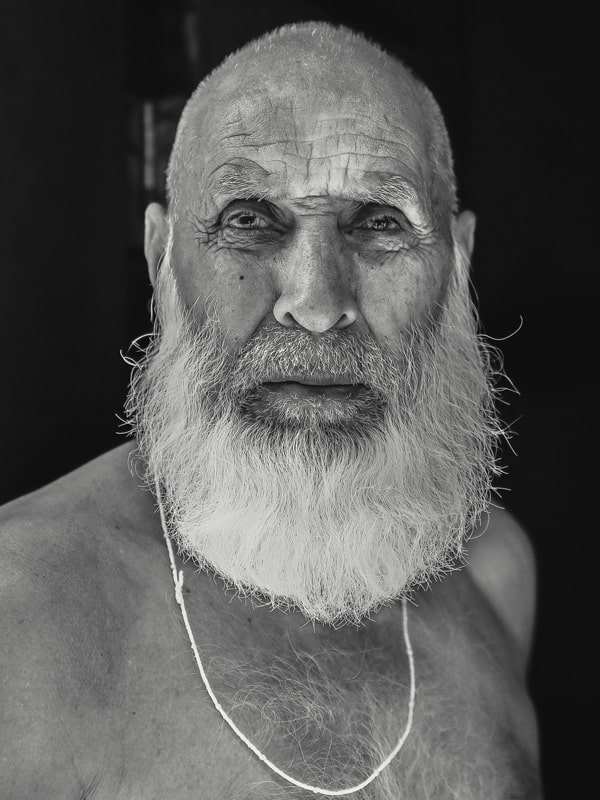 An old age man in Rawalpindi, Pakistan