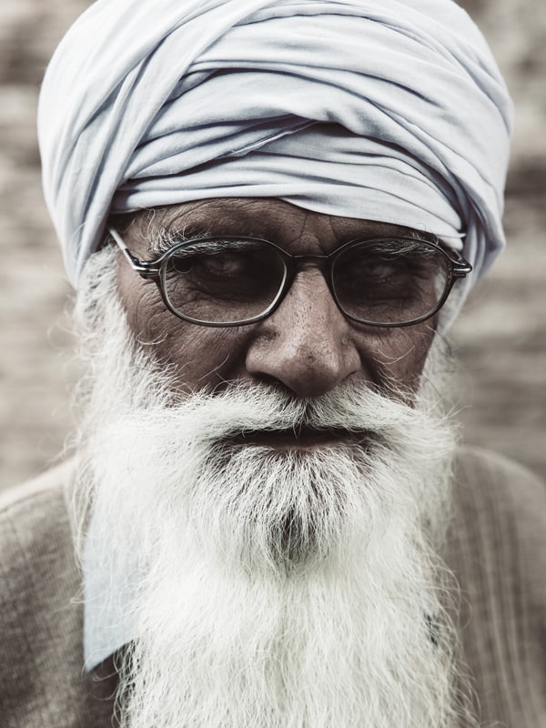 A Sikh yatri in Lahore, Pakistan